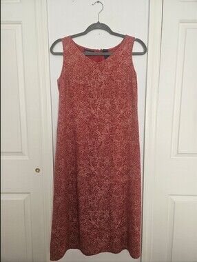 Red Liz Claiborne Maxi Dress